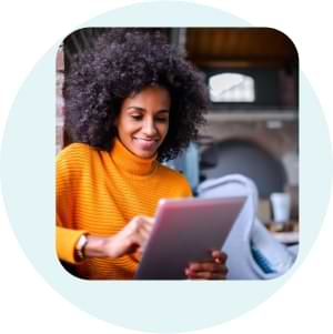 Imagem de incentivo ao envio de feedback e sugestões para melhorar a acessibilidade do website, com contacto disponível por e-mail